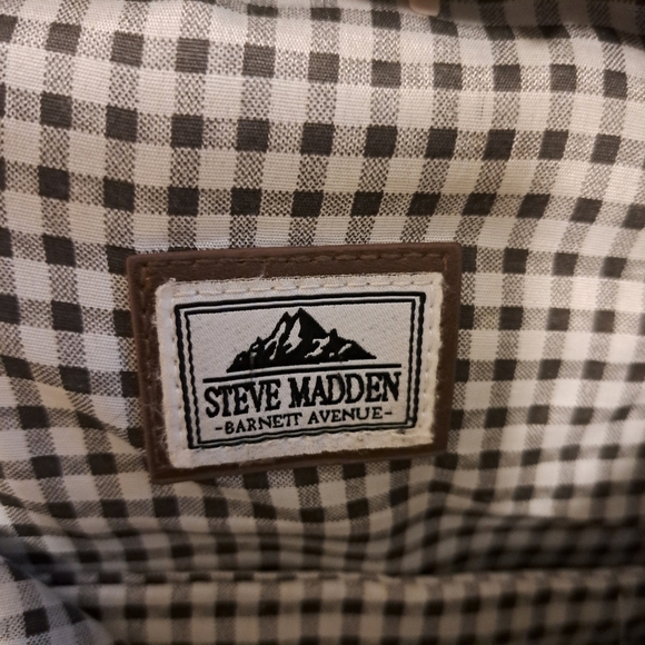 NWOT Steve Madden Grey Utility Unisex Casual School Travel Work Padded Backpack main image 4